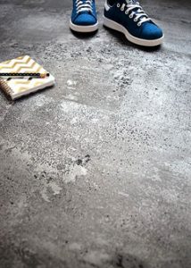Lino impression ciment
